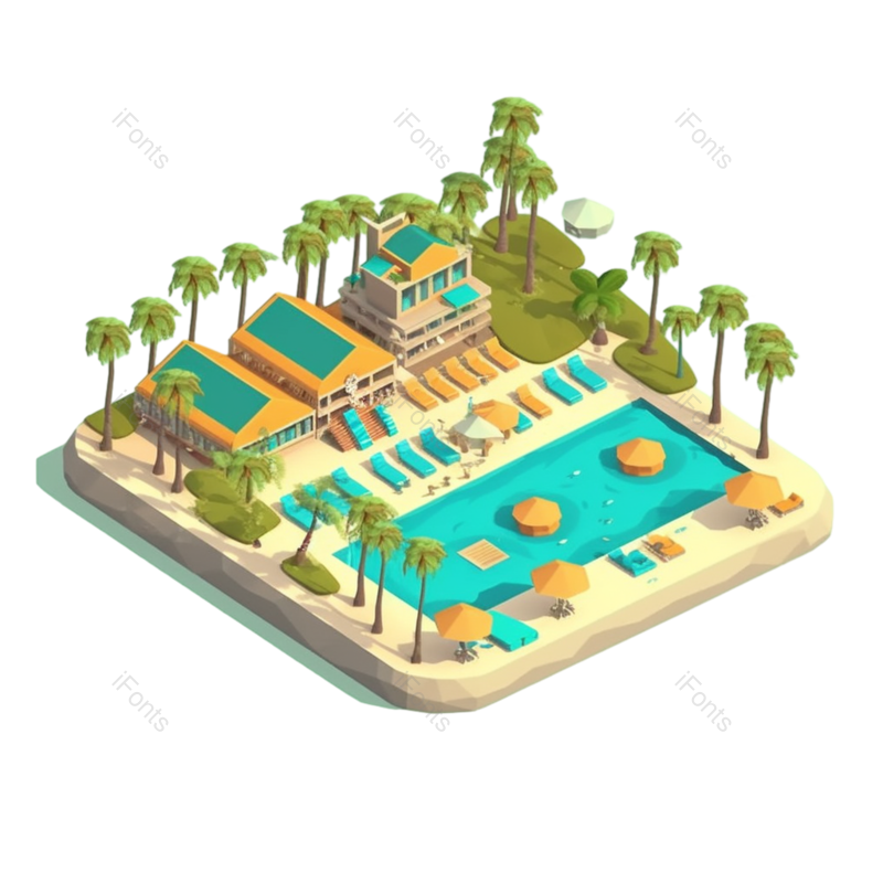 夏天图片,蓝色元素,海洋PNG,度假免抠素材